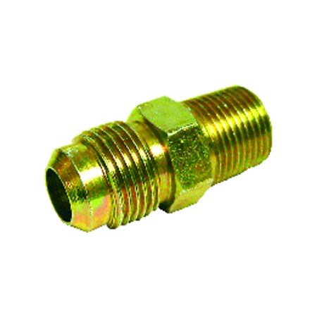 Jmf 3/8 in. Flare X 1/4 in. D Male Brass Adapter 4327110